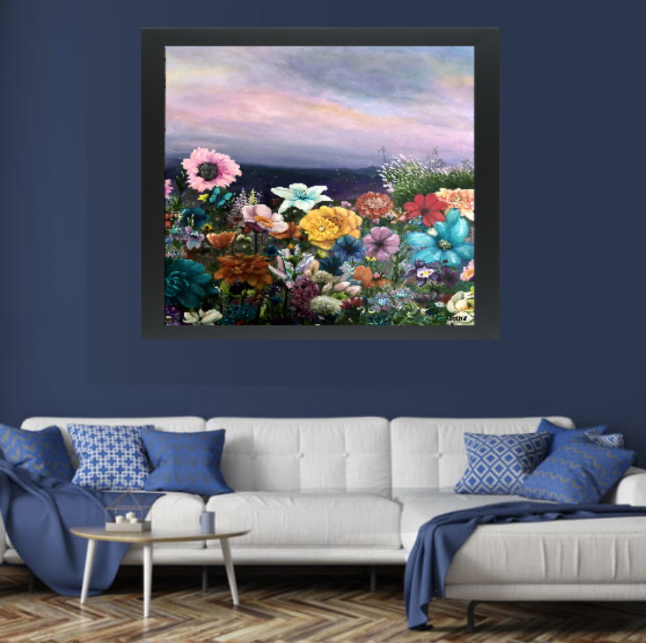 Wild Flowers on Canvas Prints